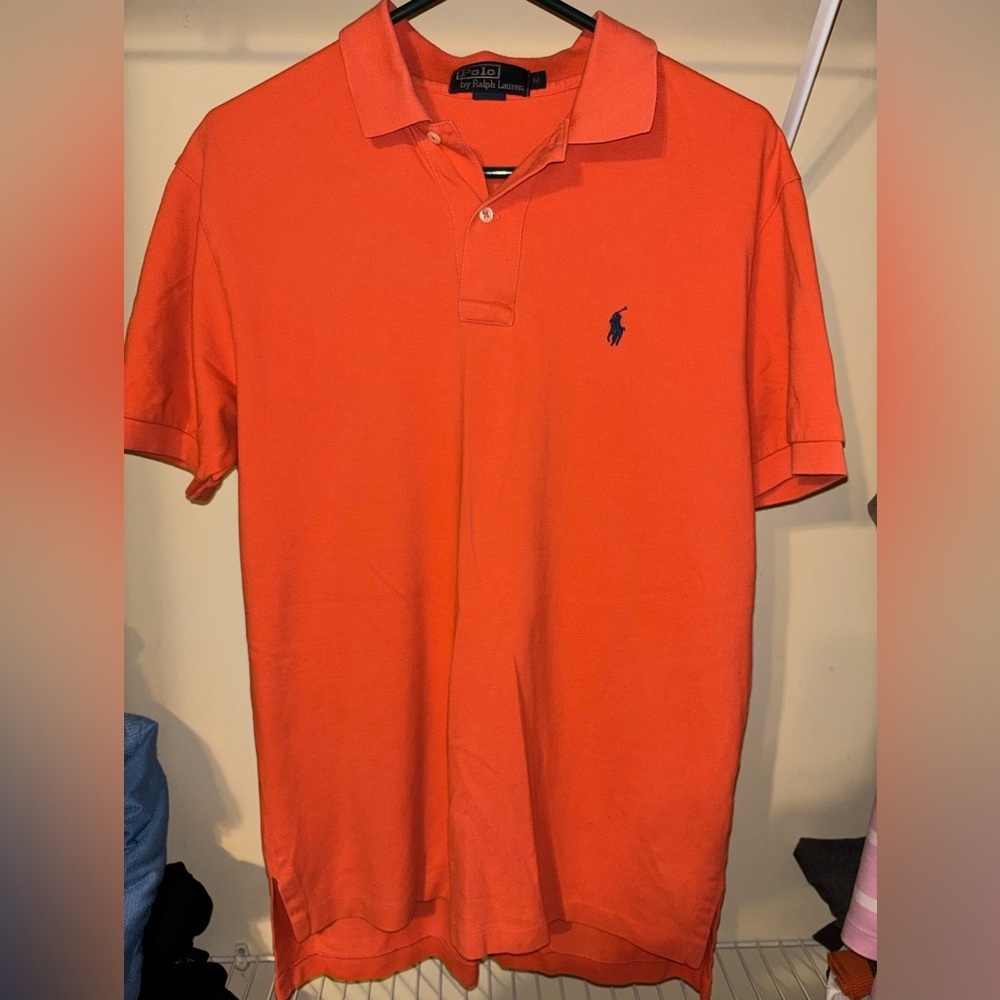 Ralph Lauren Orange Polo